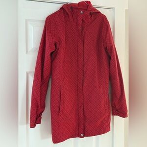 Columbia Women's Red Trench Coat